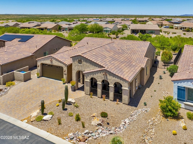 60048 E Peppertree Ln, Oracle, AZ 85623 - aerial perspective of suburban area