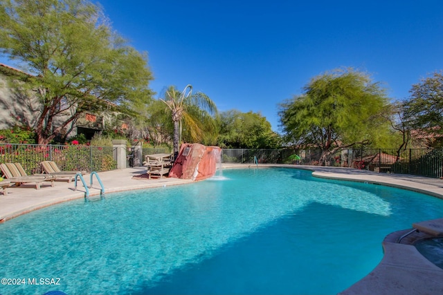 5751 N Kolb Rd Unit 39202, Tucson, AZ 85750 - view of pool featuring a patio area