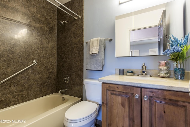 2856 W Goldfield Dr, Tucson, AZ 85745 - full bath with vanity and washtub / shower combination