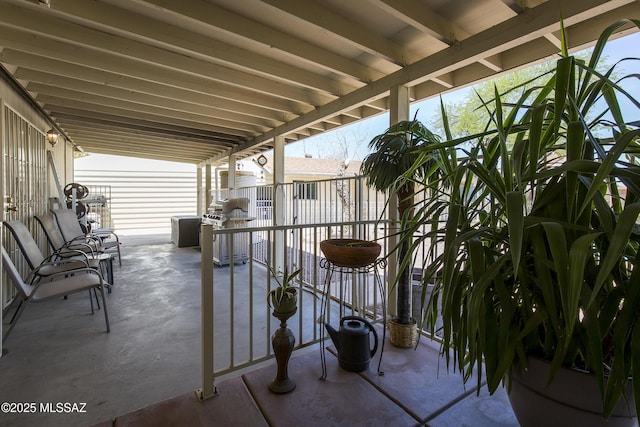 2856 W Goldfield Dr, Tucson, AZ 85745 - view of patio with area for grilling
