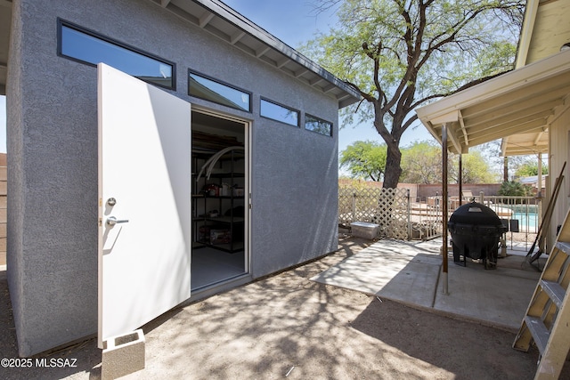 2856 W Goldfield Dr, Tucson, AZ 85745 - view of patio / terrace with area for grilling