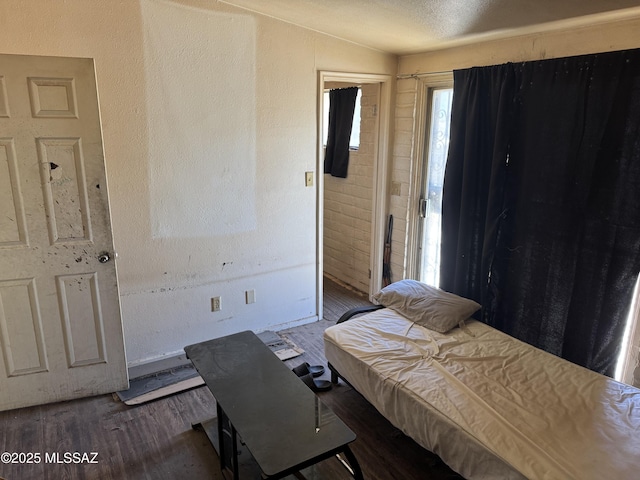 206 W Blacklidge Dr, Tucson, AZ 85705 - bedroom featuring wood finished floors