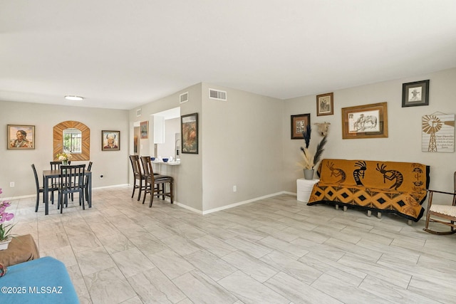 4211 N Villas Placitas, Tucson, AZ 85705 - living area with baseboards