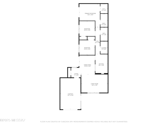 4211 N Villas Placitas, Tucson, AZ 85705 - view of property floor plan