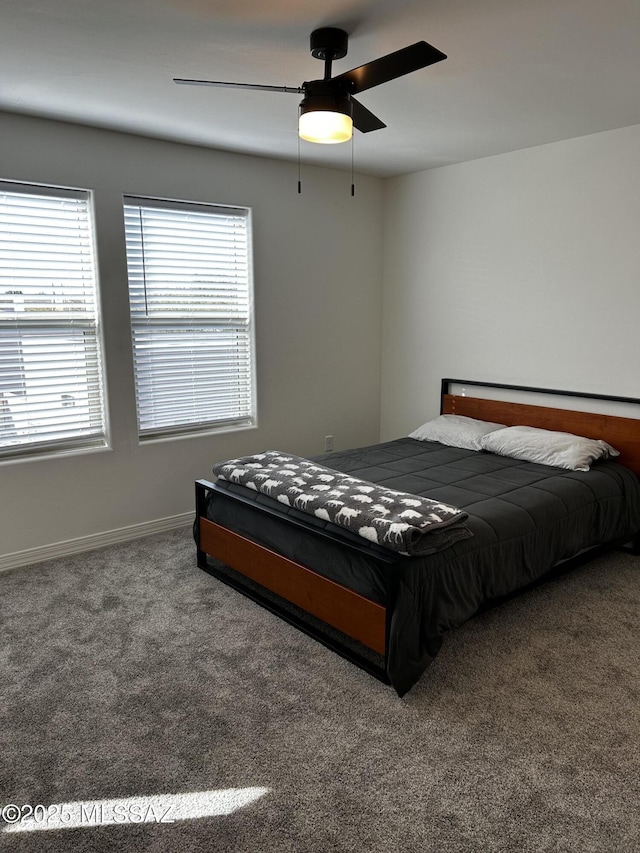 1126 E Descent St, Tucson, AZ 85719 - bedroom with carpet and ceiling fan