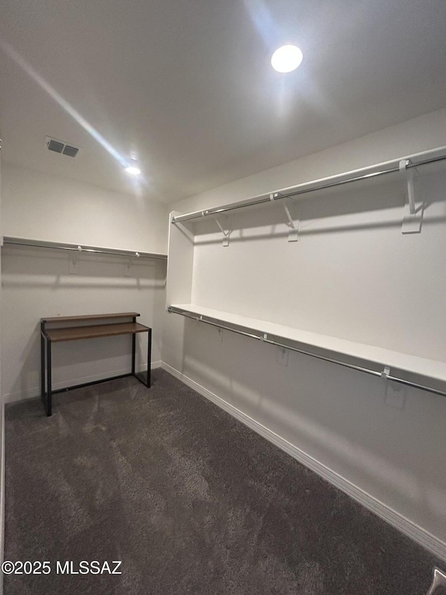 1126 E Descent St, Tucson, AZ 85719 - walk in closet with dark colored carpet