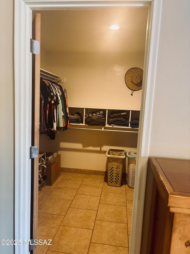 6100 N La Canada Dr, Tucson, AZ 85704 - spacious closet with light tile patterned floors