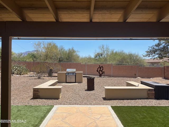 6100 N La Canada Dr, Tucson, AZ 85704 - view of patio with a grill