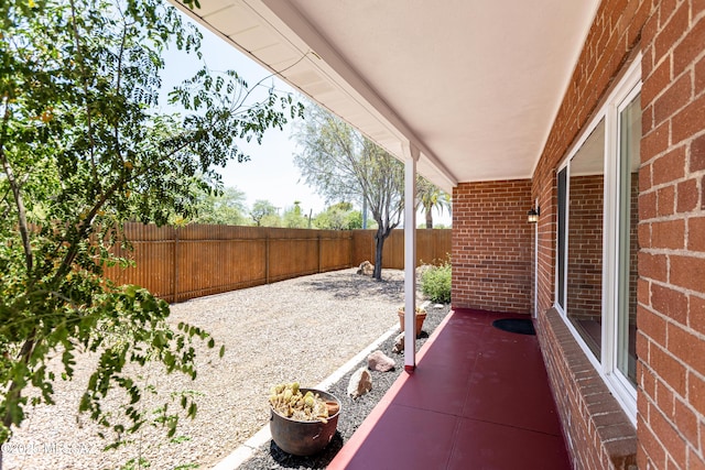 1435 E Grant Rd, Tucson, AZ 85719 - fenced backyard featuring a patio area