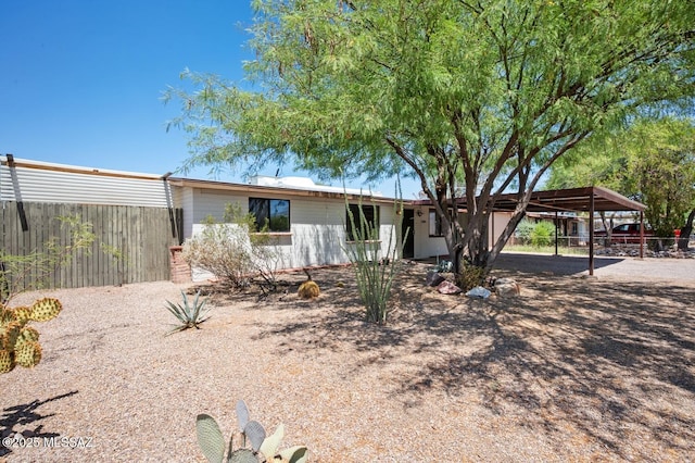 4009 N Fontana Ave, Tucson, AZ 85705 - view of front of home