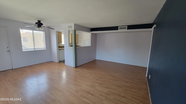 1967 N Camino Serna Unit D, Tucson, AZ 85715 - spare room with light wood-style floors and ceiling fan