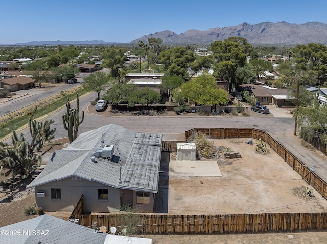 2638 N Wilson Ave, Tucson, AZ 85719 - aerial perspective of suburban area featuring mountains