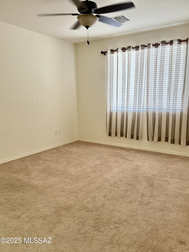 8361 N Mountain Stone Pine Way, Tucson, AZ 85743 - unfurnished room featuring ceiling fan and carpet flooring