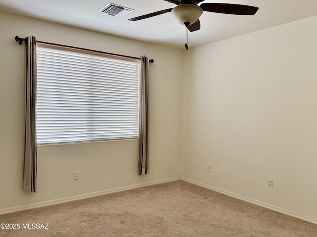 8361 N Mountain Stone Pine Way, Tucson, AZ 85743 - empty room with light colored carpet and ceiling fan