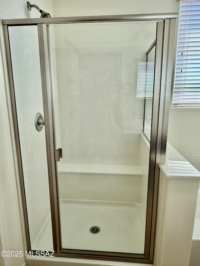 8361 N Mountain Stone Pine Way, Tucson, AZ 85743 - bathroom with a shower stall