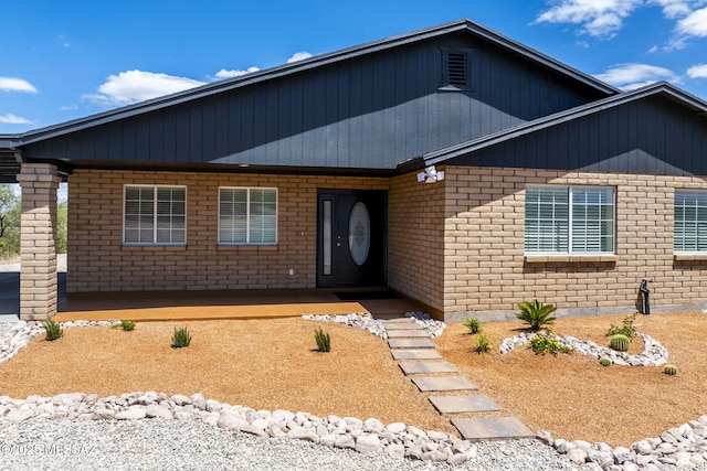 446 Soda Ln, Rio Rico, AZ 85648 - view of front of property featuring brick siding