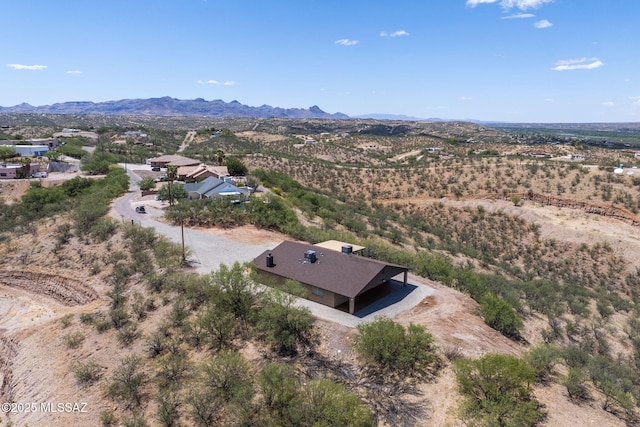 446 Soda Ln, Rio Rico, AZ 85648 - aerial view of property and surrounding area featuring mountains