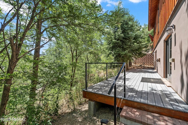 11101 E Miami St, Mount Lemmon, AZ 85619 - view of wooden deck