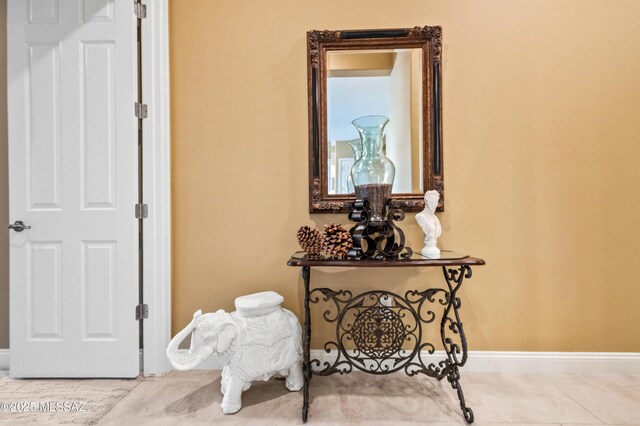 14326 Whitehorn Pl, Marana, AZ 85658 - hallway featuring baseboards