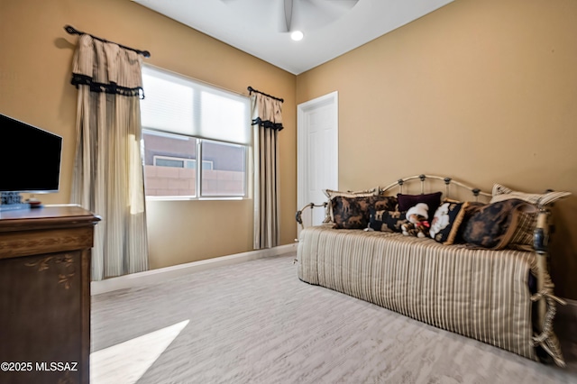 14326 Whitehorn Pl, Marana, AZ 85658 - bedroom featuring baseboards and ceiling fan