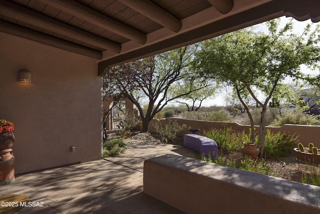 10380 E Rancho Del Este Dr, Tucson, AZ 85749 - view of patio / terrace