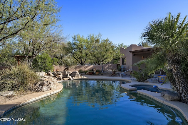 10380 E Rancho Del Este Dr, Tucson, AZ 85749 - view of pool with a patio