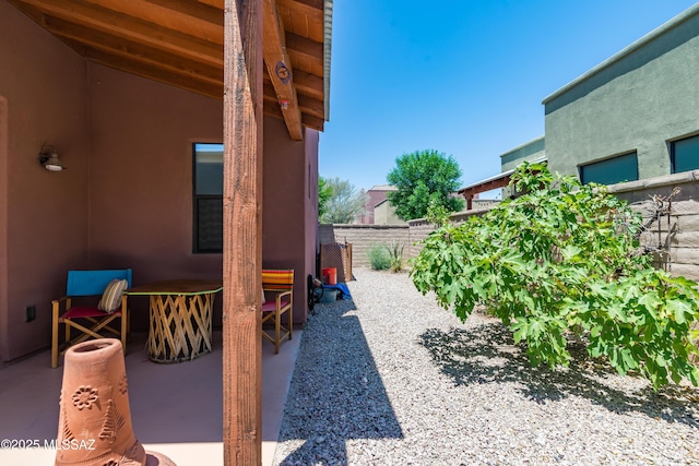 341 E Calderwood Rd, Tucson, AZ 85704 - view of yard with a patio area