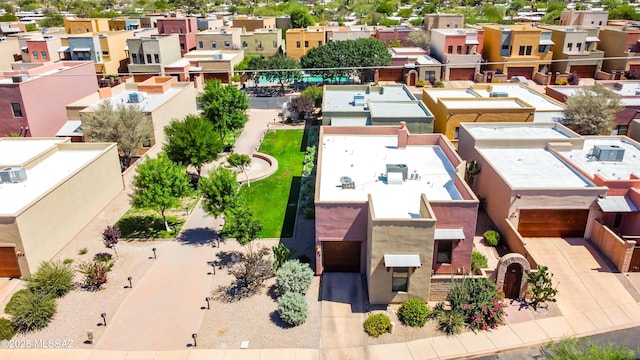 341 E Calderwood Rd, Tucson, AZ 85704 - aerial perspective of suburban area
