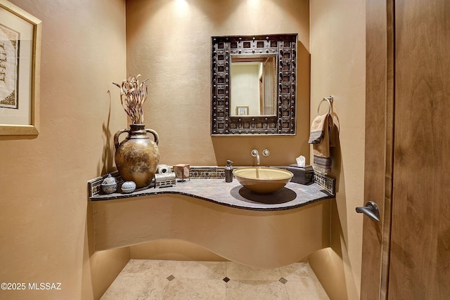 5254 W Saguaro Cliffs Dr, Tucson, AZ 85745 - bathroom featuring vanity and tile patterned floors