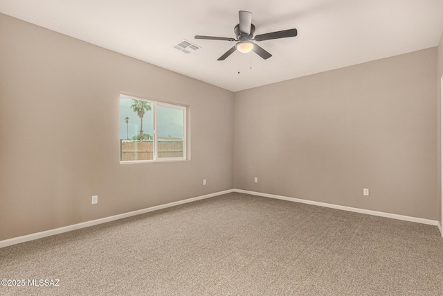 3710 S Bellingham Pl, Tucson, AZ 85730 - unfurnished room featuring ceiling fan and carpet