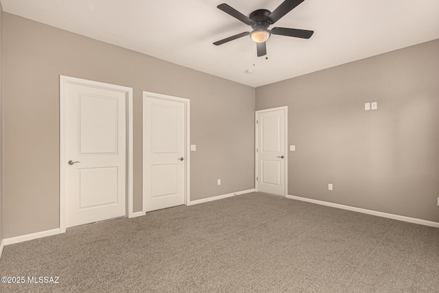 3710 S Bellingham Pl, Tucson, AZ 85730 - unfurnished bedroom featuring carpet floors and ceiling fan