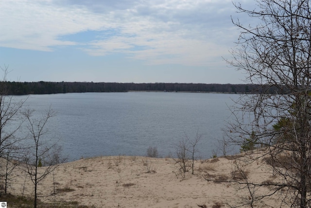 view of property view of water