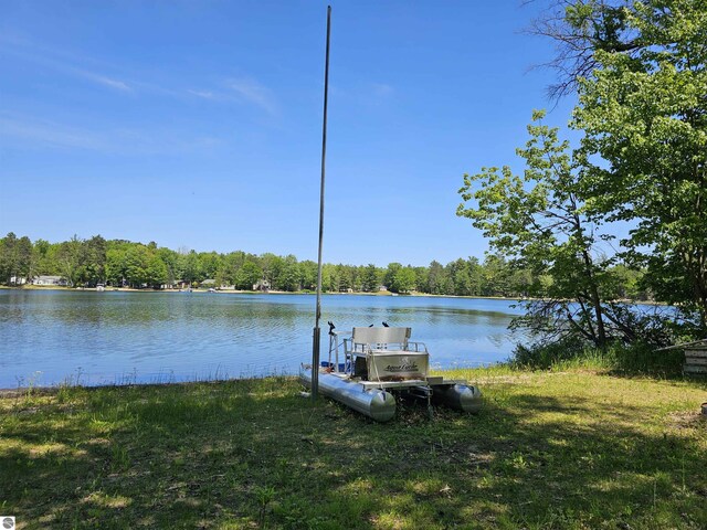 5934 Chippewa Trl, Hale, MI 48739 - dock area with a water view