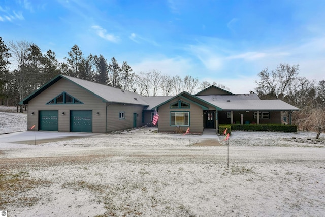 view of ranch-style house