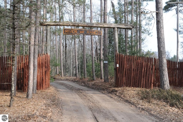 view of road