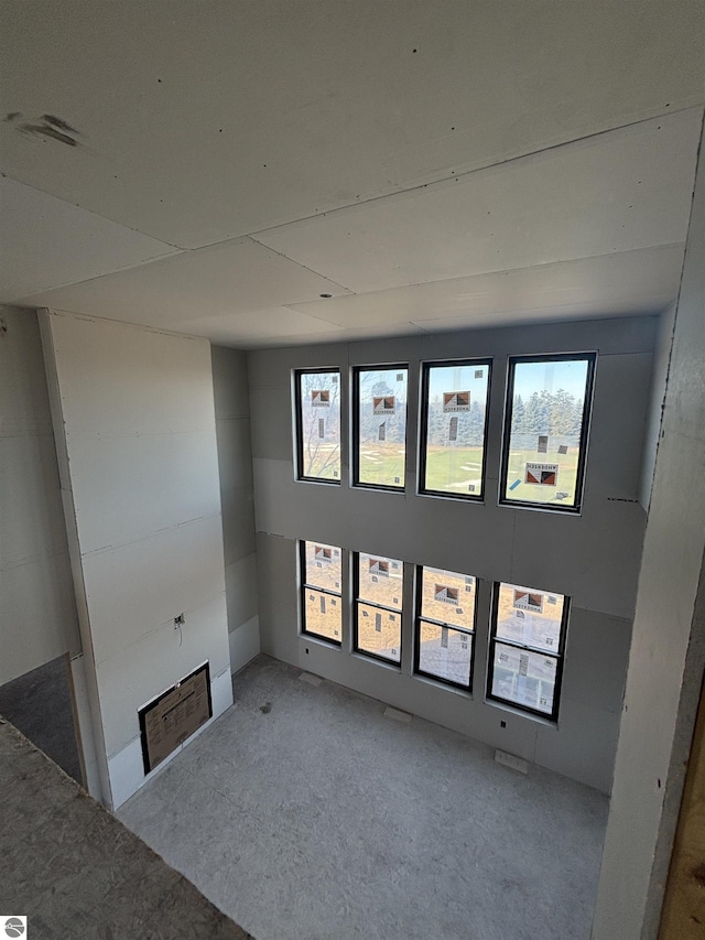 view of unfurnished living room