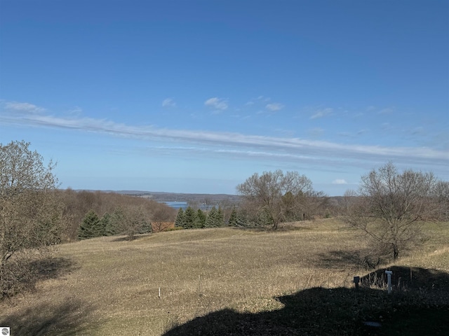 view of landscape featuring a rural view