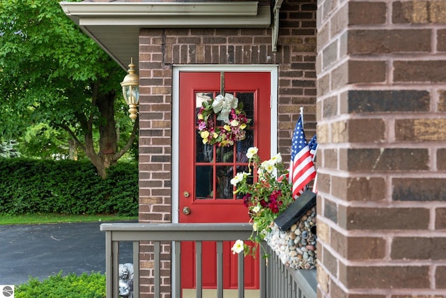 view of property entrance