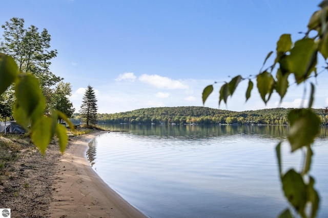 view of water view