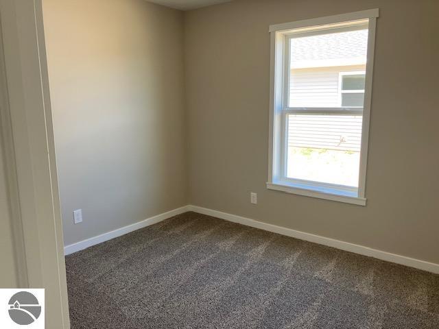 spare room featuring carpet floors