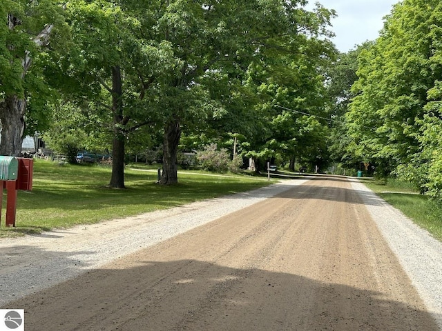 view of road