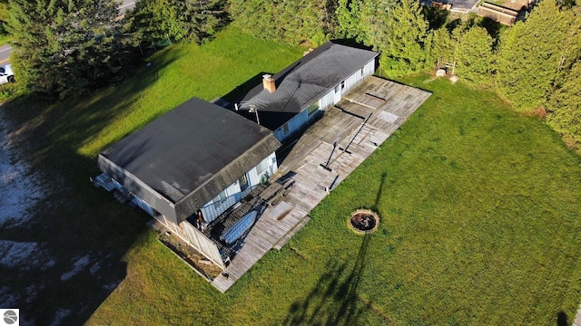 4472 Crescent Beach Rd, Onekama, MI 49675 - aerial view