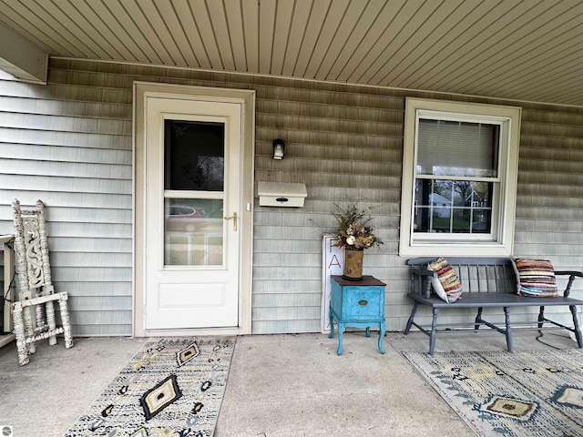 view of entrance to property