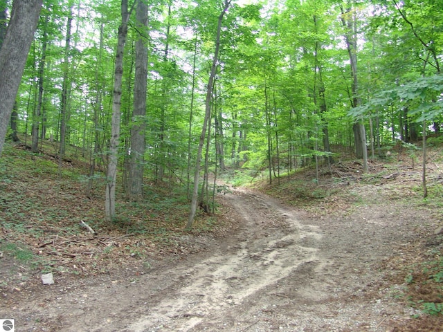 view of road