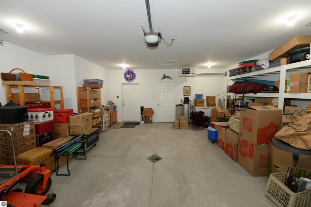 hall with light tile patterned flooring and washer / clothes dryer