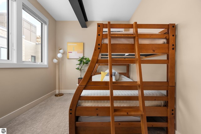 bedroom with carpet flooring