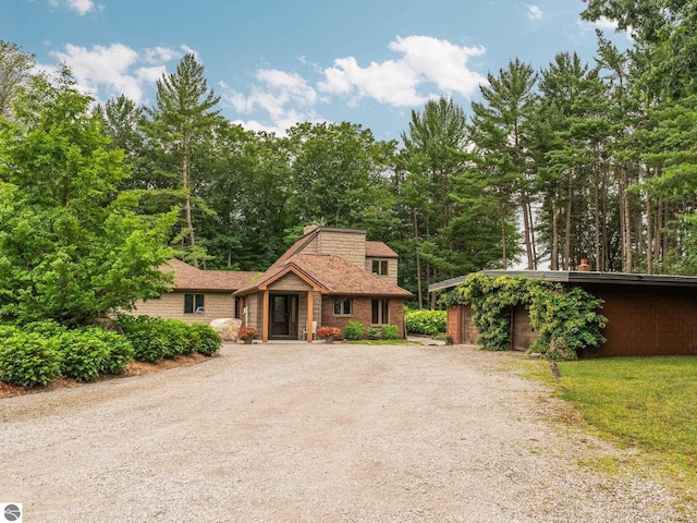 view of front of house