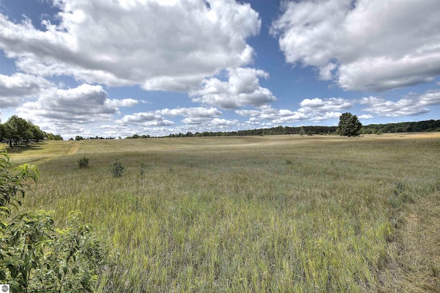 view of landscape with a rural view