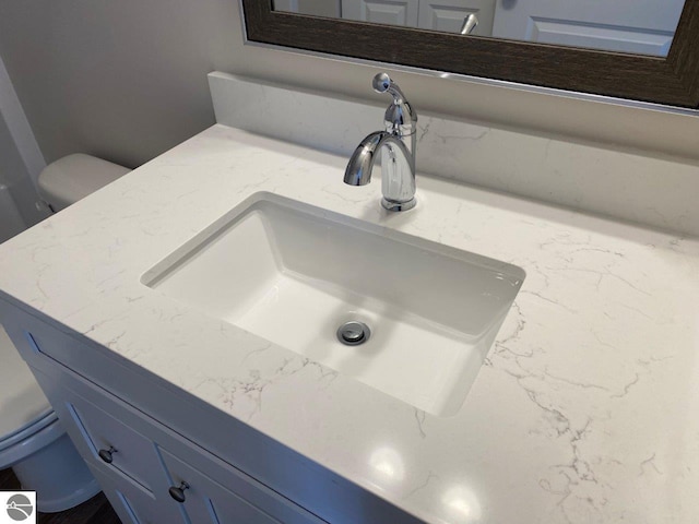 details with toilet and vanity