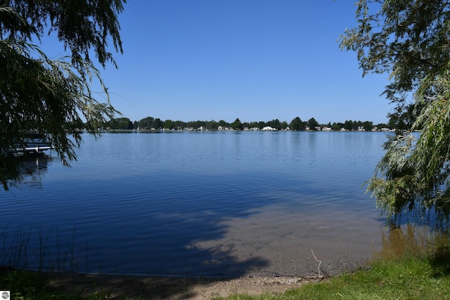 view of water feature